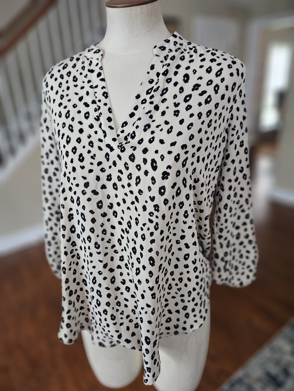 Lush Leopard Print Top Medium